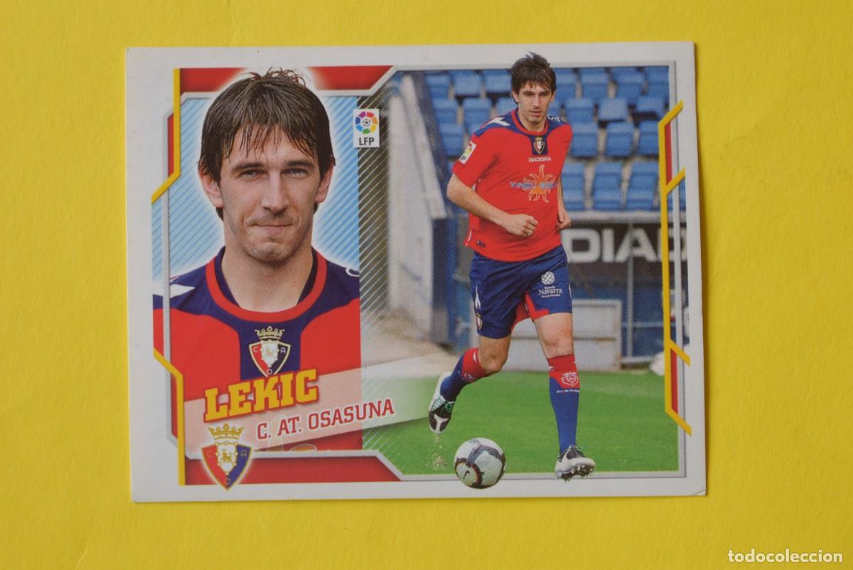Cromos de f&uacute;tbol: Cromo Liga 2010 2011. 10 11. Lekic. Osasuna. &Uacute;ltimos Fichajes. N &ordm; 2. Colecciones ESTE. Sin pegar