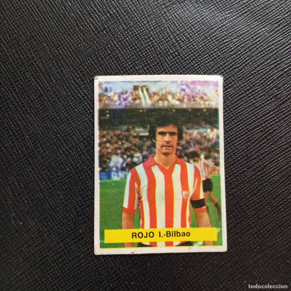 Cromos de f&uacute;tbol: ROJO I BILBAO FINI 1975 1976 CROMO FUTBOL LIGA 75 76 - DESPEGADO - A124 PG244