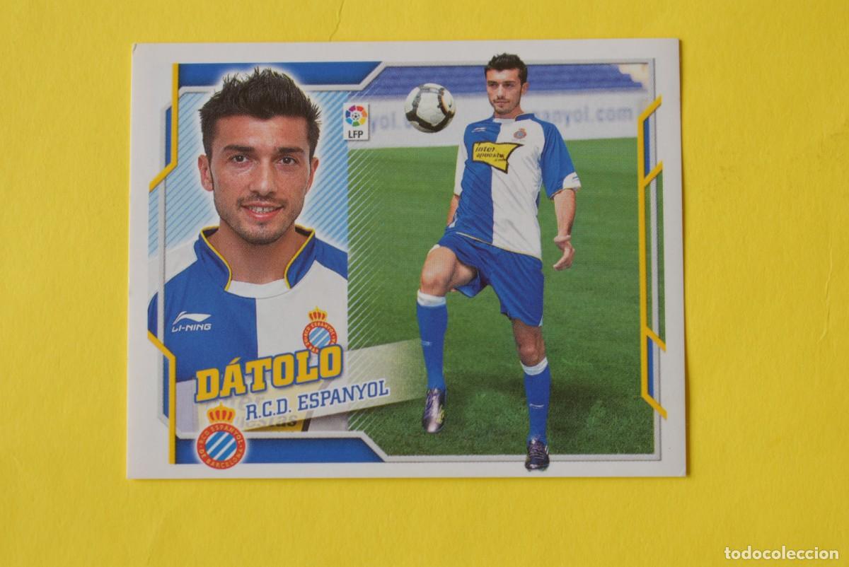 Cromos de f&uacute;tbol: Cromo Liga 2010 2011. 10 11. D&aacute;tolo. Espanyol. &Uacute;ltimos Fichajes. N &ordm; 9. Colecciones ESTE. Sin pegar