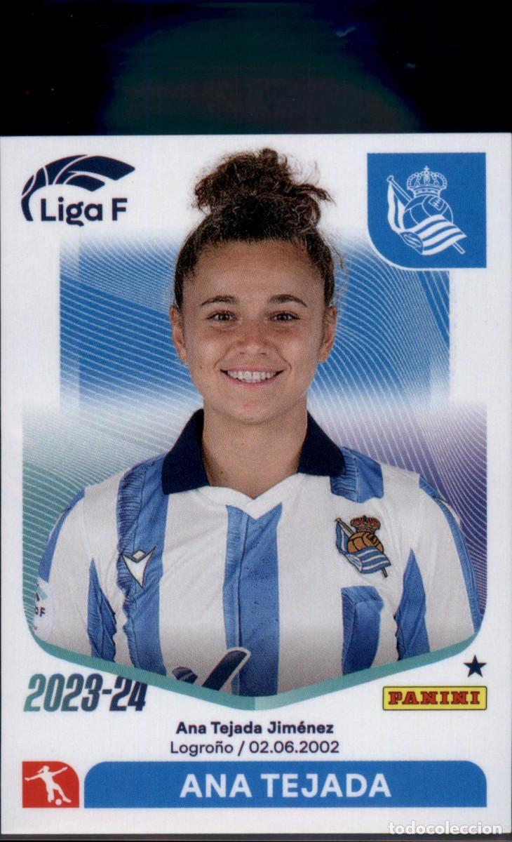 Cromos de f&uacute;tbol: Ana Tejada N&ordm; 227 Real Sociedad Liga F Colecciones Este 2023 2024 Panini 23 24