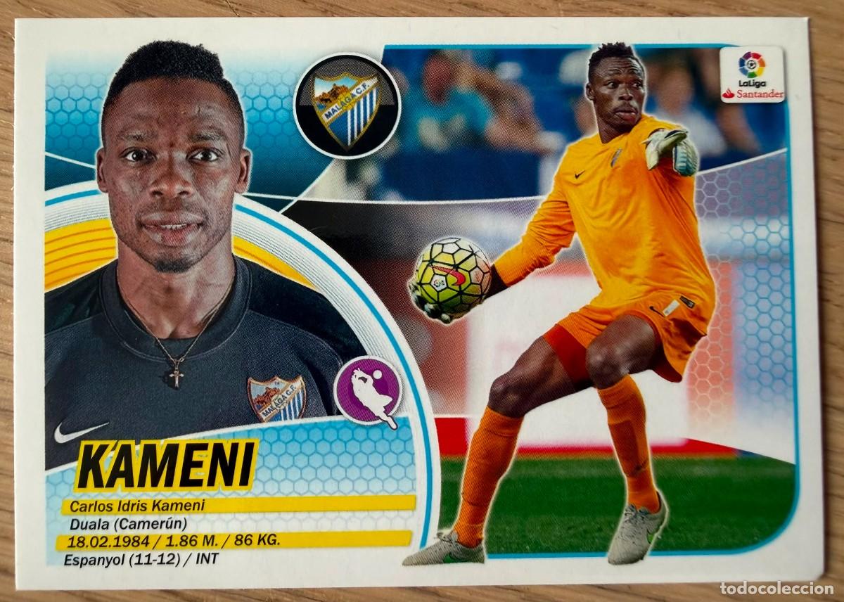 Figurine di Calcio: 1 KAMENI MALAGA 16 17 2016 2017 LIGA SANTANDER COLECCIONES ESTE SIN PEGAR STICKER