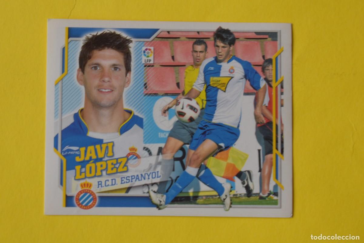 Cartes &agrave; collectionner de Football: Cromo Liga 2010 2011. 10 11. Javi L&oacute;pez. Espanyol. Coloca. N &ordm; 9 B. ESTE. Sin pegar