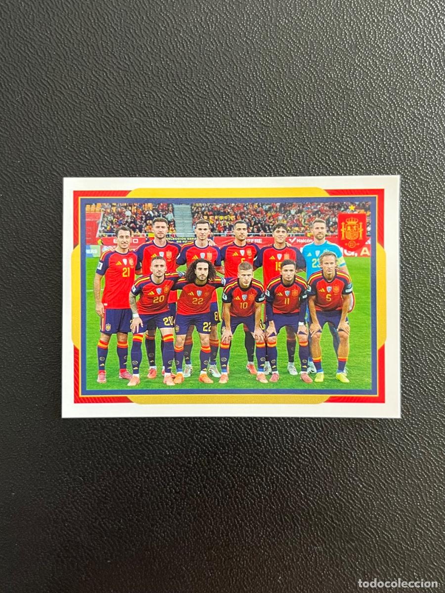 Cartes &agrave; collectionner de Football: 4 PLANTILLA EQUIPO ESPA&Ntilde;A STICKER COLECCI&Oacute;N SELECCI&Oacute;N ESPA&Ntilde;OLA F&Uacute;TBOL CARREFOUR CROMO MUNDIAL 2026