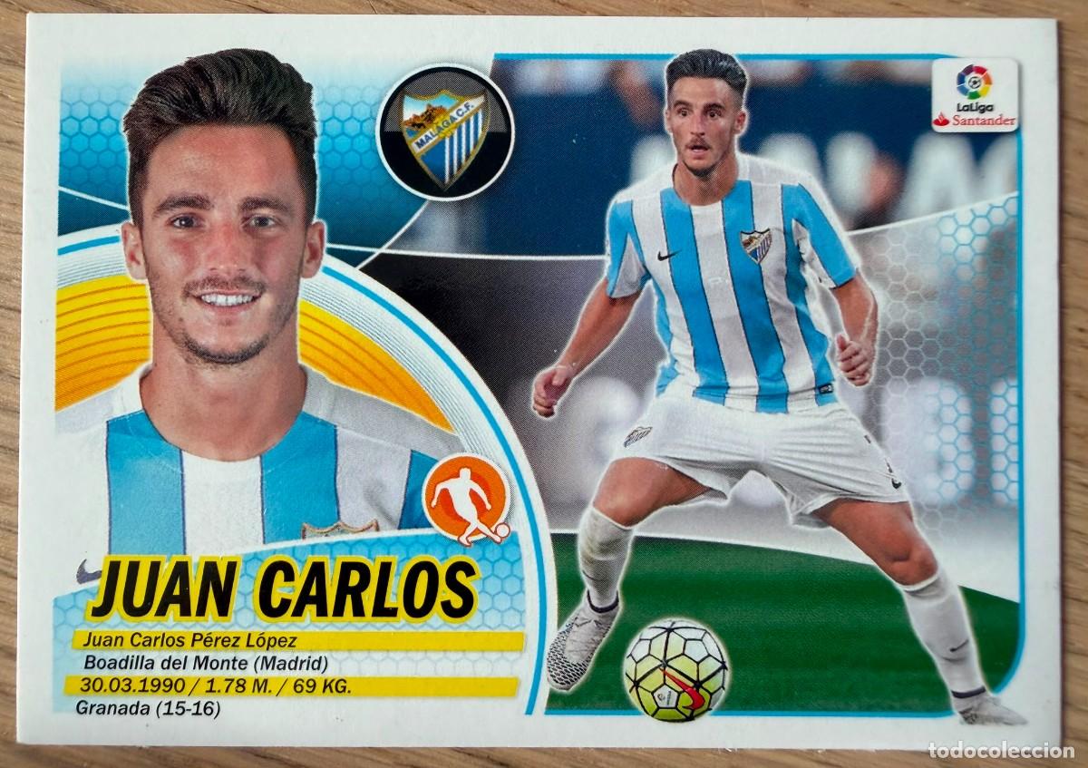 Cartes &agrave; collectionner de Football: 10 JUAN CARLOS MALAGA 16 17 2016 2017 LIGA SANTANDER COLECCIONES ESTE SIN PEGAR STICKER