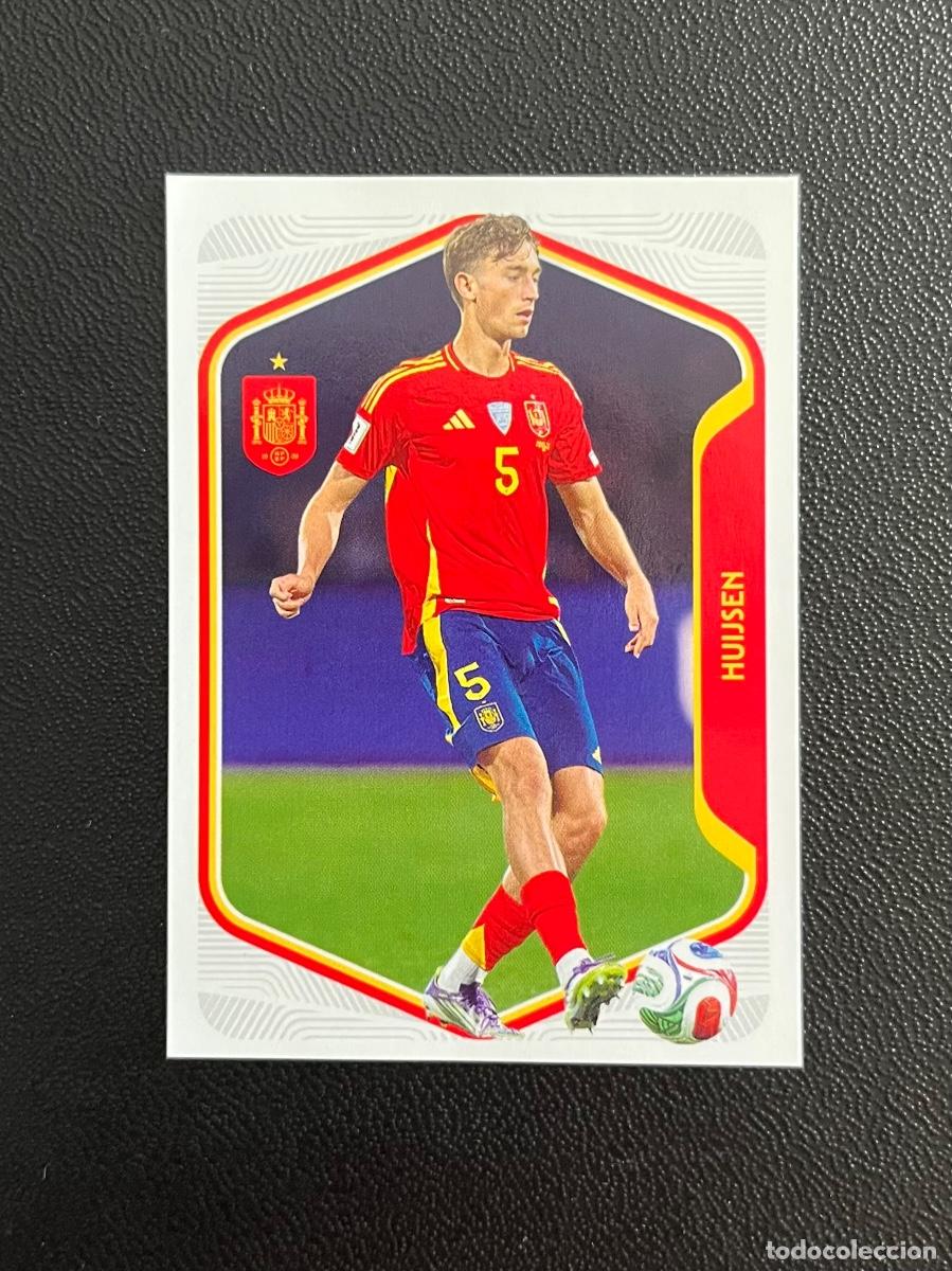 Cartes &agrave; collectionner de Football: 22 DEAN HUIJSEN ESPA&Ntilde;A STICKER COLECCI&Oacute;N SELECCI&Oacute;N ESPA&Ntilde;OLA F&Uacute;TBOL CARREFOUR CROMO MUNDIAL 2026