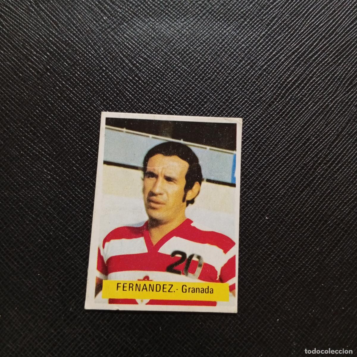 Cromos de f&uacute;tbol: FERNANDEZ GRANADA FINI 1975 1976 CROMO FUTBOL LIGA 75 76 - DESPEGADO - A124 PG253