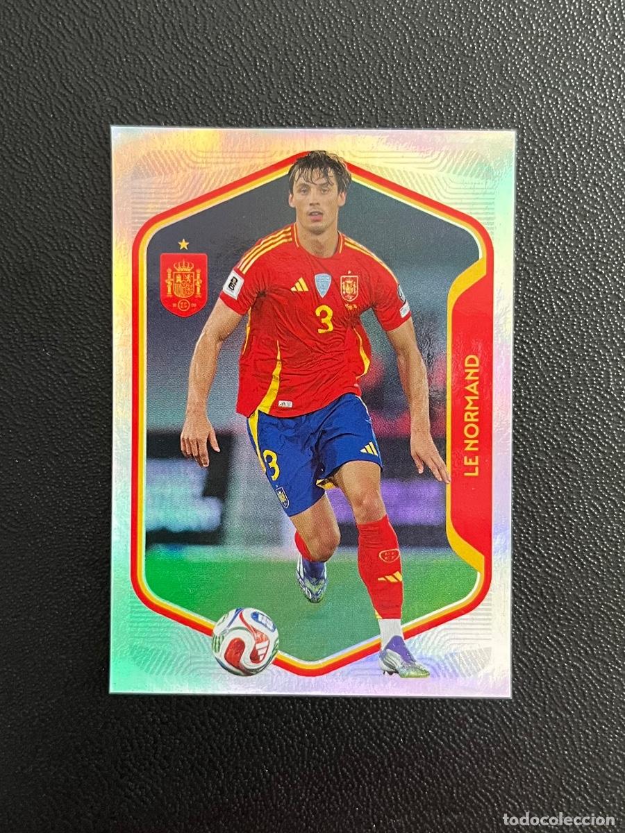 Cromos de f&uacute;tbol: 26 ROBIN LE NORMAND ESPA&Ntilde;A STICKER COLECCI&Oacute;N SELECCI&Oacute;N ESPA&Ntilde;OLA F&Uacute;TBOL CARREFOUR CROMO MUNDIAL 2026