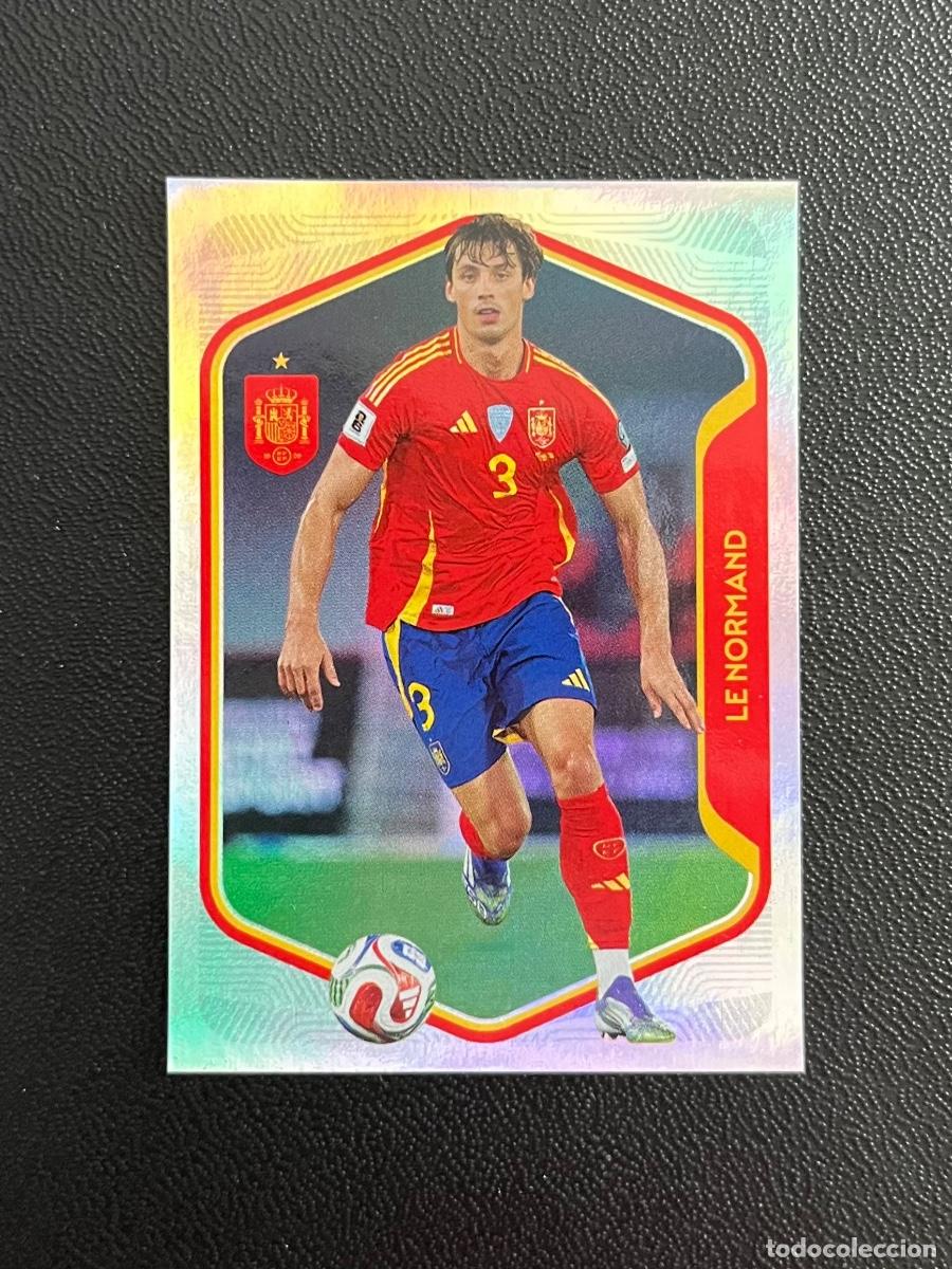 Cromos de f&uacute;tbol: 26 ROBIN LE NORMAND ESPA&Ntilde;A STICKER COLECCI&Oacute;N SELECCI&Oacute;N ESPA&Ntilde;OLA F&Uacute;TBOL CARREFOUR CROMO MUNDIAL 2026