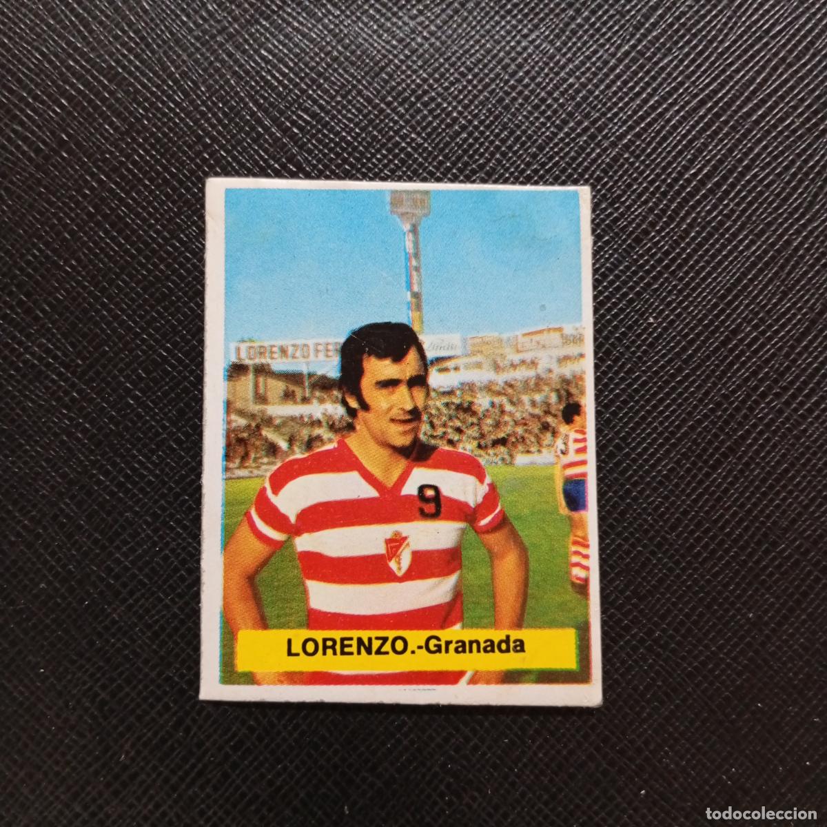 Cromos de f&uacute;tbol: LORENZO GRANADA FINI 1975 1976 CROMO FUTBOL LIGA 75 76 - DESPEGADO - A124 PG262