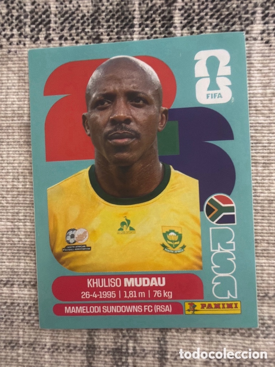 Cromos de f&uacute;tbol: 1 cromo mundial de f&uacute;tbol 2026