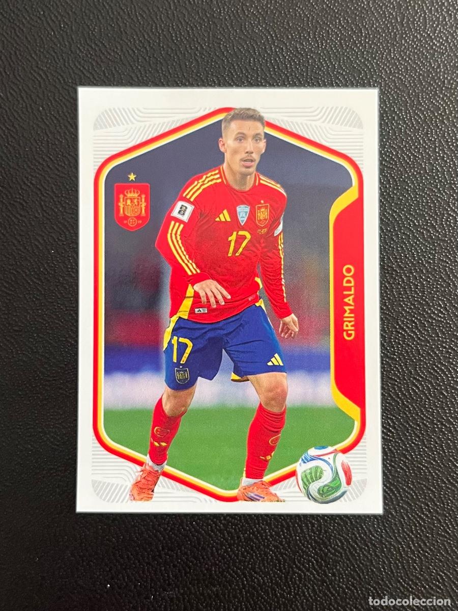 Cromos de f&uacute;tbol: 29 GRIMALDO ESPA&Ntilde;A STICKER COLECCI&Oacute;N SELECCI&Oacute;N ESPA&Ntilde;OLA F&Uacute;TBOL CARREFOUR CROMO MUNDIAL 2026