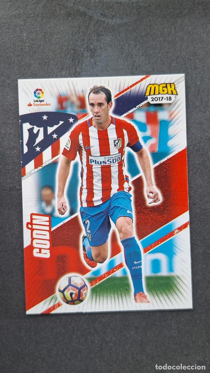 Cromos de f&uacute;tbol: L1 GODIN ATLETICO DE MADRID 61 PANINI MEGACRACKS 2017 2018 17 18