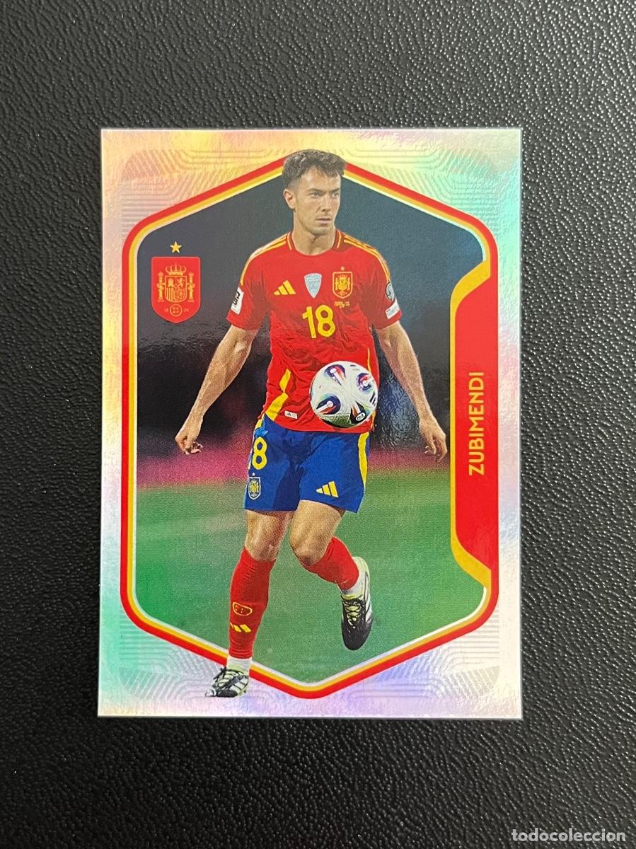 Cromos de f&uacute;tbol: 34 MARTIN ZUBIMENDI ESPA&Ntilde;A STICKER COLECCI&Oacute;N SELECCI&Oacute;N ESPA&Ntilde;OLA F&Uacute;TBOL CARREFOUR CROMO MUNDIAL 2026