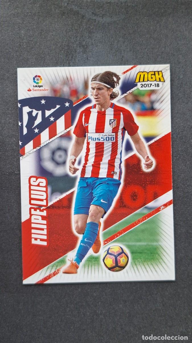 Cromos de f&uacute;tbol: L1 FILIPE LUIS ATLETICO DE MADRID 63 PANINI MEGACRACKS 2017 2018 17 18
