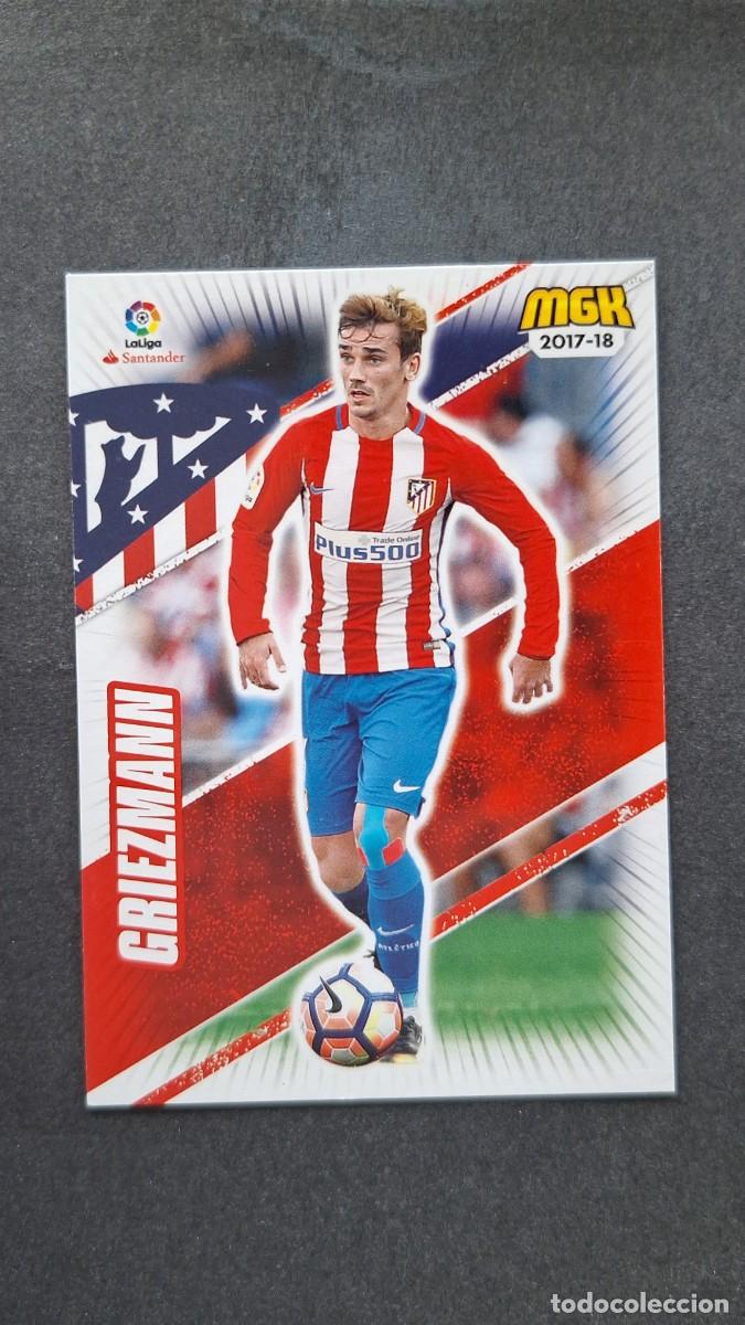 Cromos de f&uacute;tbol: L1 GRIEZMANN ATLETICO DE MADRID 70 PANINI MEGACRACKS 2017 2018 17 18