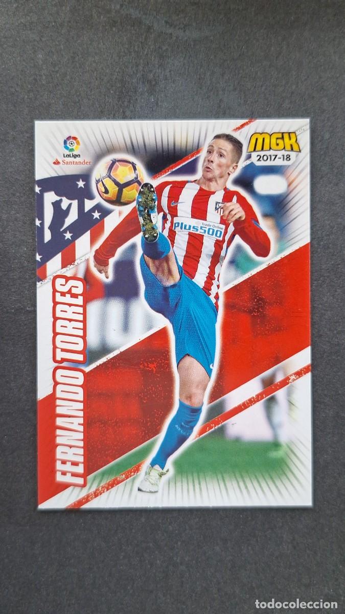 Cromos de f&uacute;tbol: L1 FERNANDO TORRES ATLETICO DE MADRID 71 PANINI MEGACRACKS 2017 2018 17 18