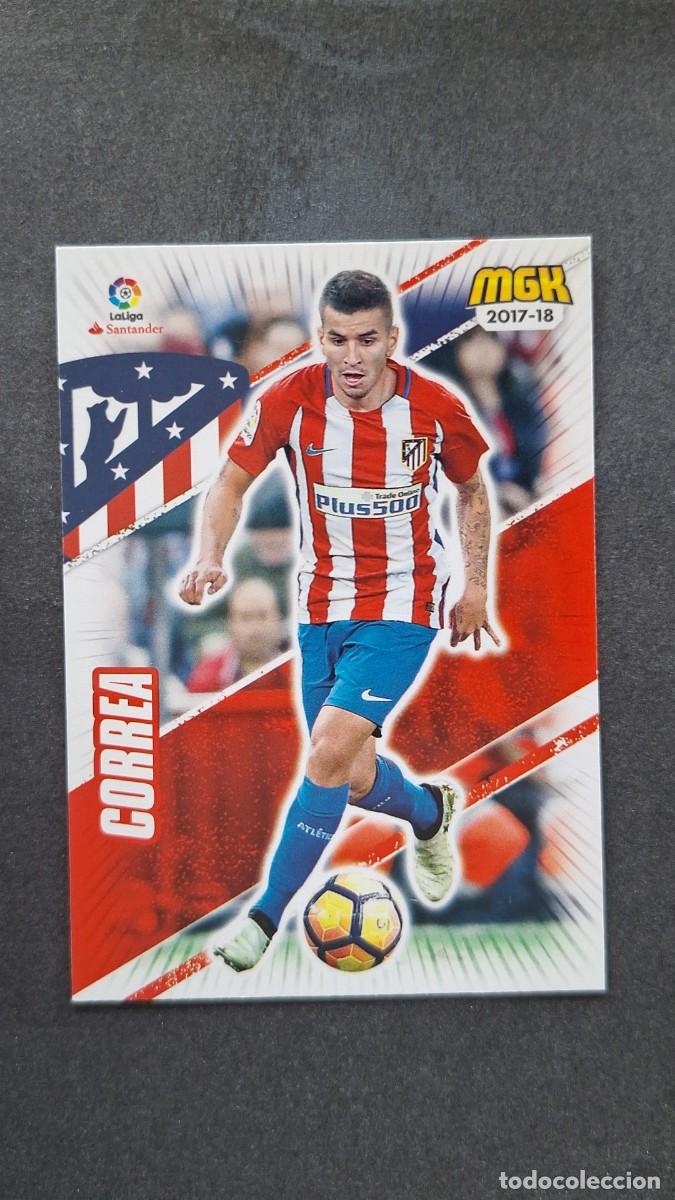 Cromos de f&uacute;tbol: L1 CORREA ATLETICO DE MADRID 72 PANINI MEGACRACKS 2017 2018 17 18