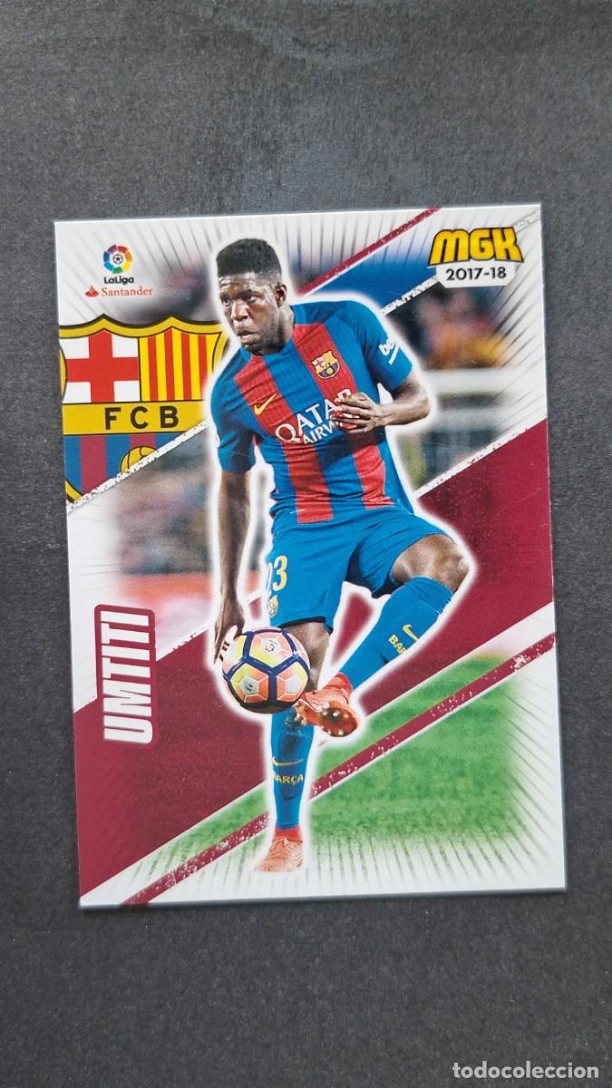 Cromos de f&uacute;tbol: L1 UMTITI F. C. BARCELONA 88 PANINI MEGACRACKS 2017 2018 17 18