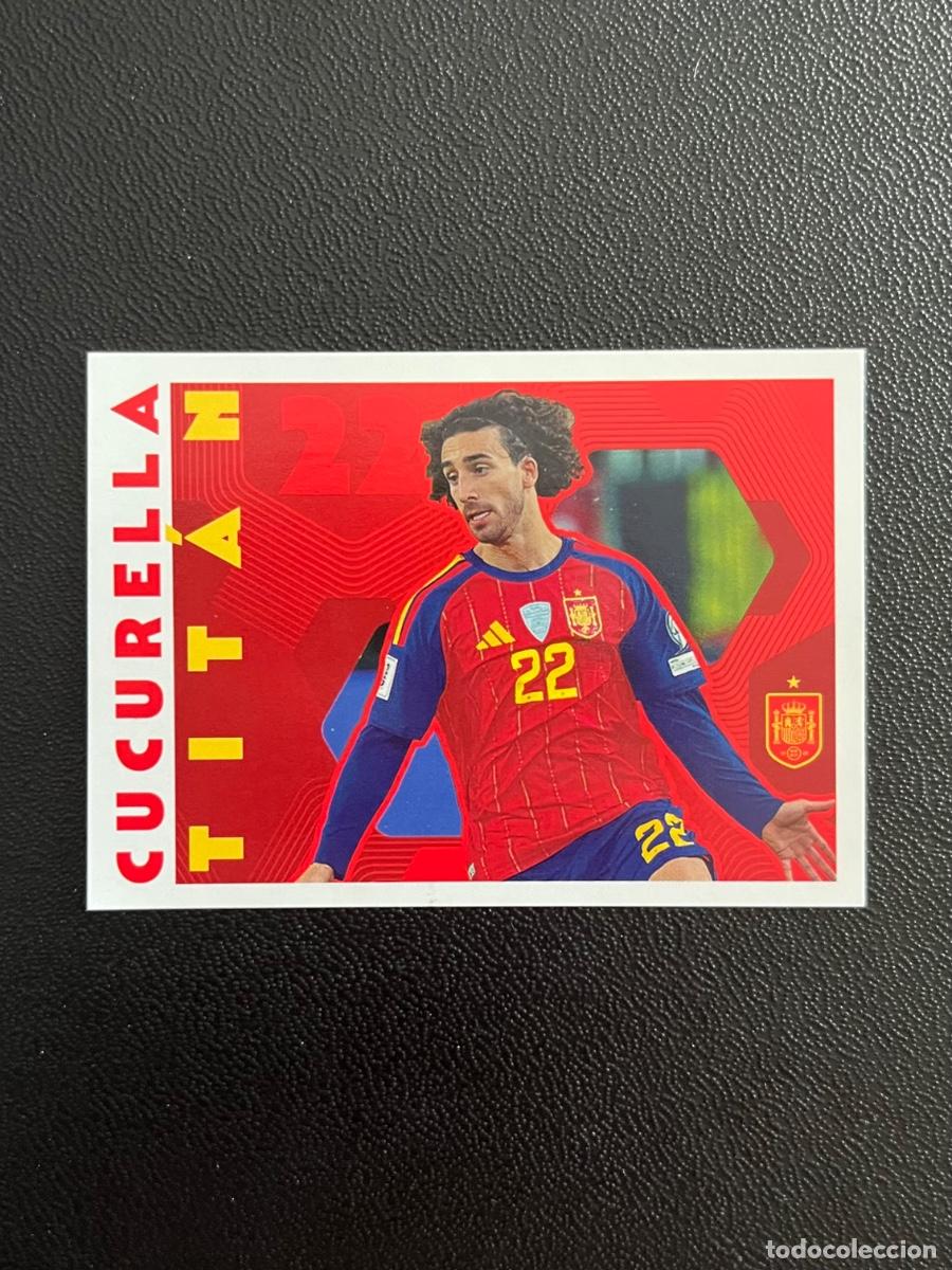 Cromos de f&uacute;tbol: 67 CUCURELLA TIT&Aacute;N ESPA&Ntilde;A STICKER COLECCI&Oacute;N SELECCI&Oacute;N ESPA&Ntilde;OLA F&Uacute;TBOL CARREFOUR CROMO MUNDIAL 2026