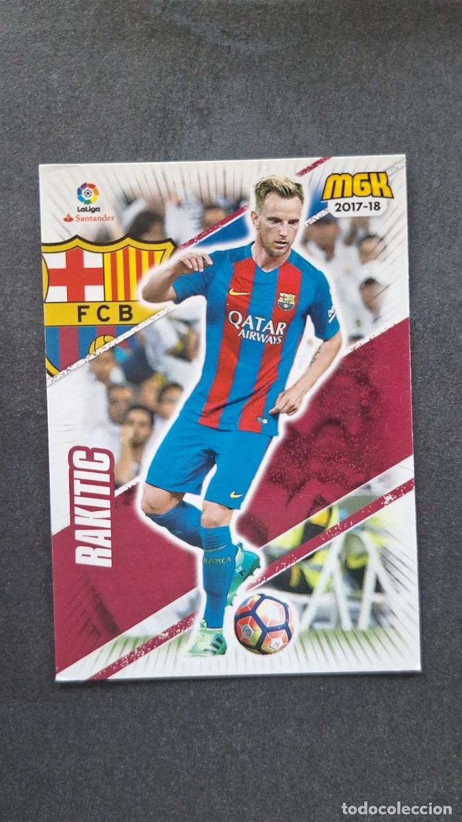 Cromos de f&uacute;tbol: L1 RAKITIC F. C. BARCELONA 91 PANINI MEGACRACKS 2017 2018 17 18