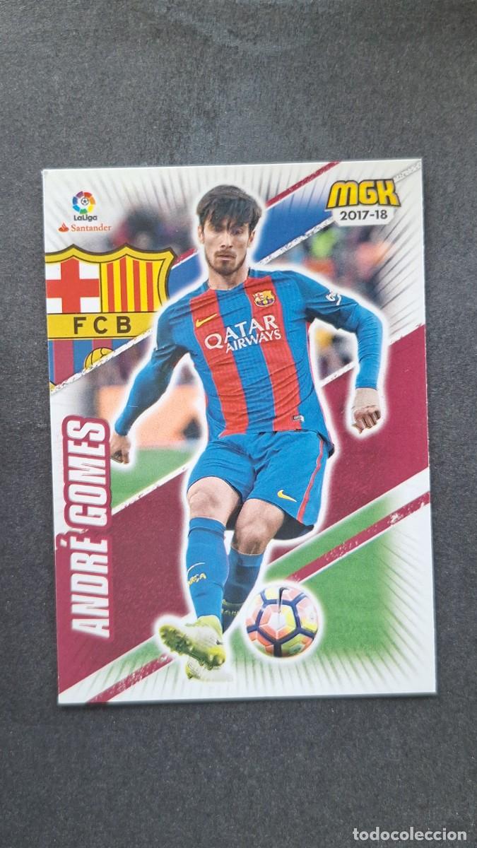 Cromos de f&uacute;tbol: L1 ANDRE GOMES F. C. BARCELONA 92 PANINI MEGACRACKS 2017 2018 17 18