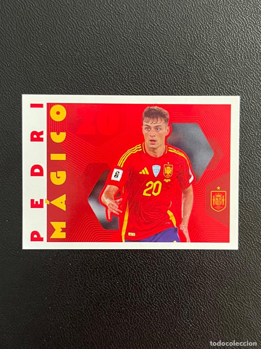 Cromos de f&uacute;tbol: 69 PEDRI M&Aacute;GICO ESPA&Ntilde;A STICKER COLECCI&Oacute;N SELECCI&Oacute;N ESPA&Ntilde;OLA F&Uacute;TBOL CARREFOUR CROMO MUNDIAL 2026