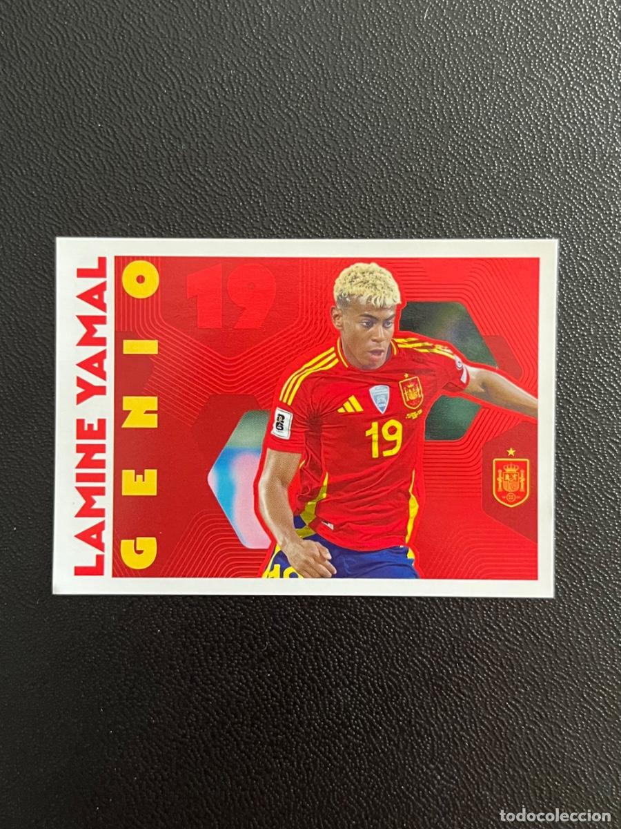 Cromos de f&uacute;tbol: 71 LAMINE YAMAL ESPA&Ntilde;A STICKER COLECCI&Oacute;N SELECCI&Oacute;N ESPA&Ntilde;OLA F&Uacute;TBOL CARREFOUR CROMO MUNDIAL 2026