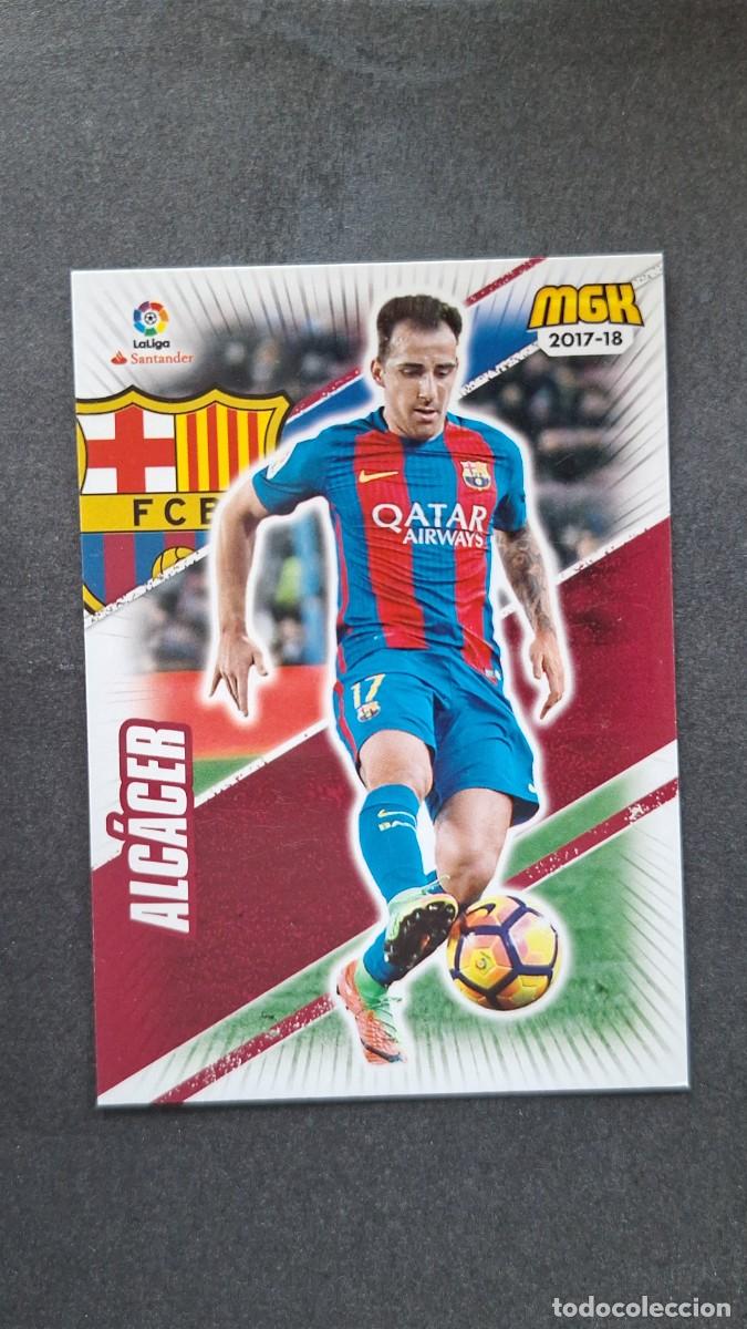 Cromos de f&uacute;tbol: L1 ALCACER F. C. BARCELONA 97 PANINI MEGACRACKS 2017 2018 17 18