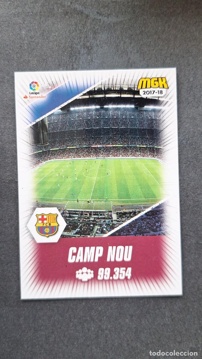 Cromos de f&uacute;tbol: L1 ESTADIO CAMP NOU F. C. BARCELONA 103 PANINI MEGACRACKS 2017 2018 17 18