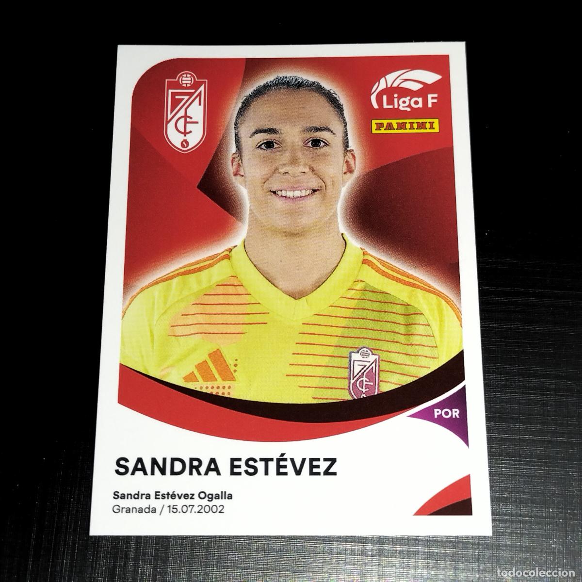 Cromos de f&uacute;tbol: 164 SANDRA ESTEVEZ GRANADA CROMOS LIGA F FEMENINA PANINI 2024 2025 24 25