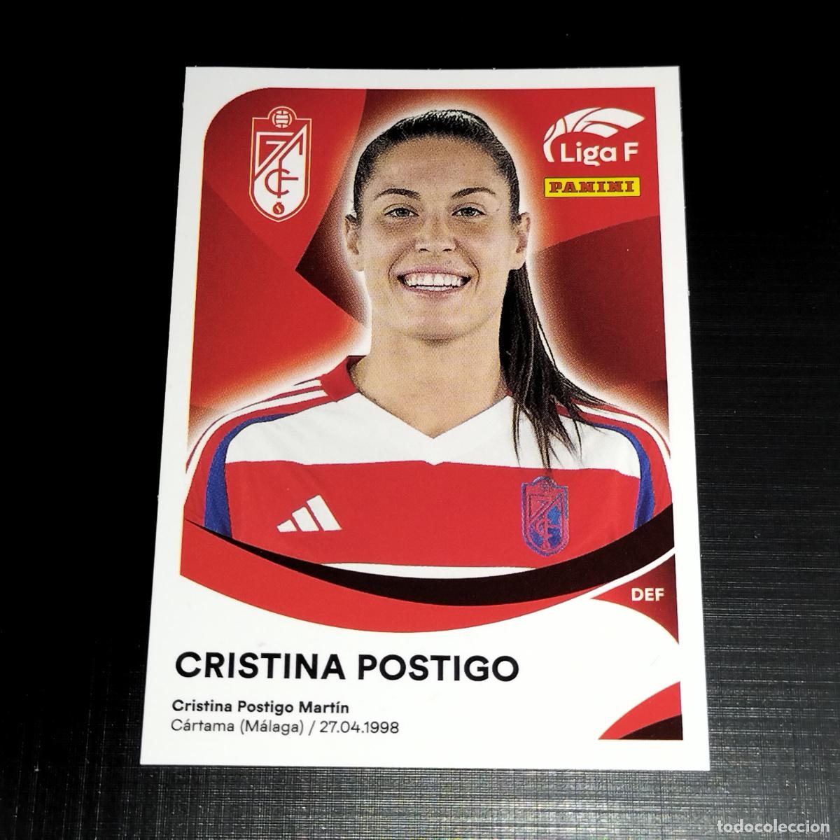 Cromos de f&uacute;tbol: 167 CRISTINA POSTIGO GRANADA CROMOS LIGA F FEMENINA PANINI 2024 2025 24 25
