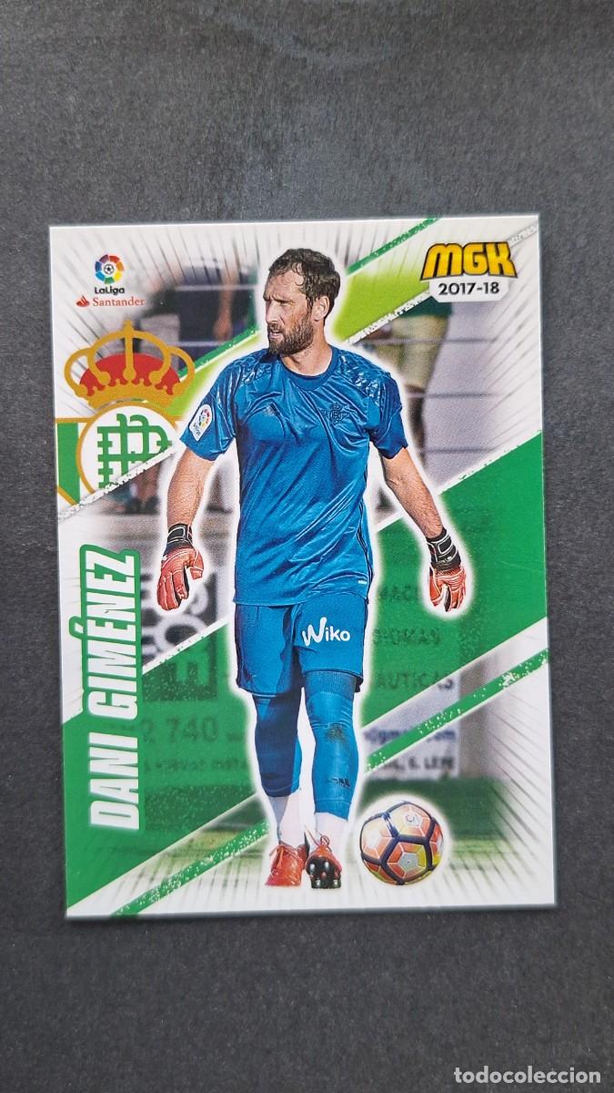 Cromos de f&uacute;tbol: L1 DANI GIMENEZ REAL BETIS BALOMPIE 111 PANINI MEGACRACKS 2017 2018 17 18