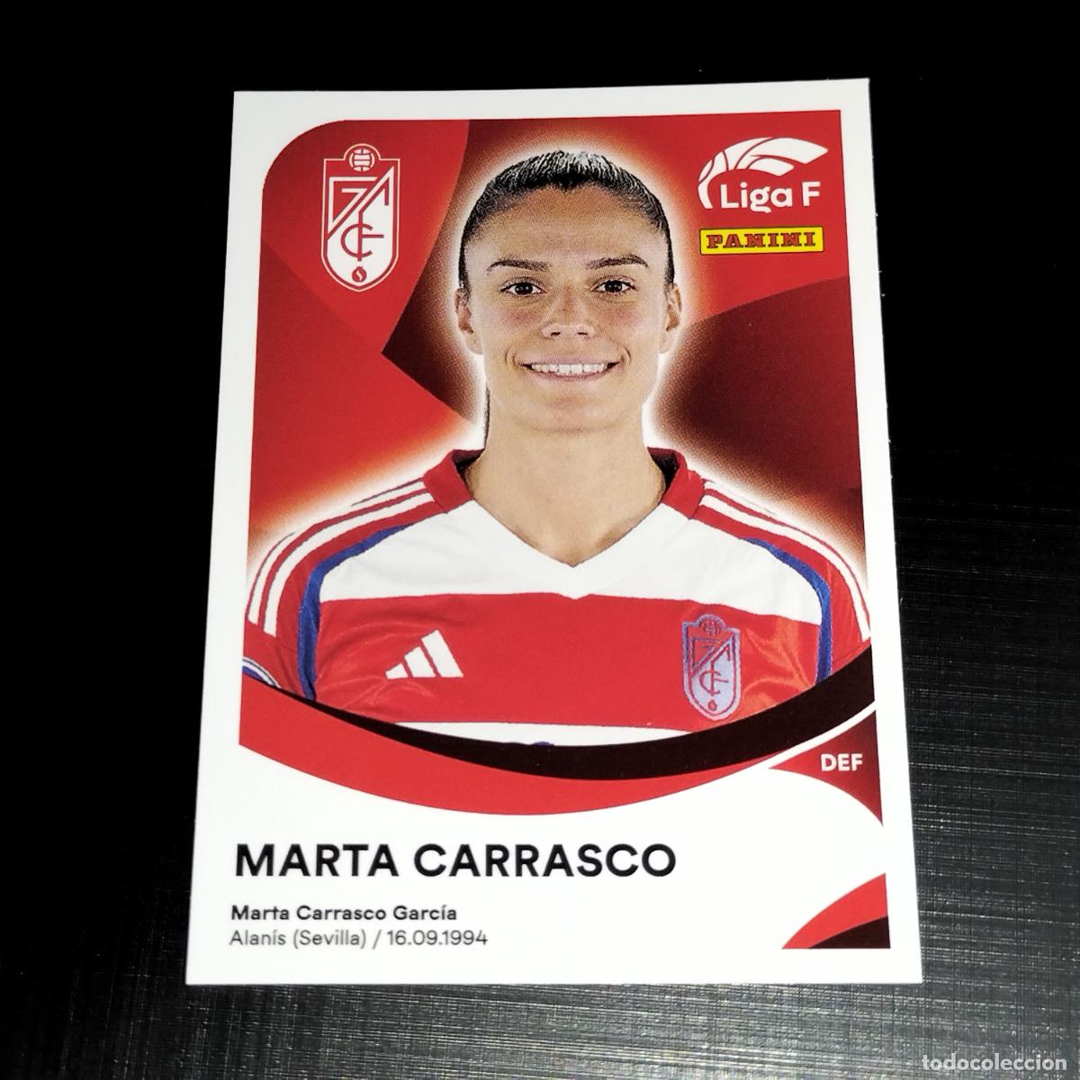 Cromos de f&uacute;tbol: 168 MARTA CARRASCO GRANADA CROMOS LIGA F FEMENINA PANINI 2024 2025 24 25