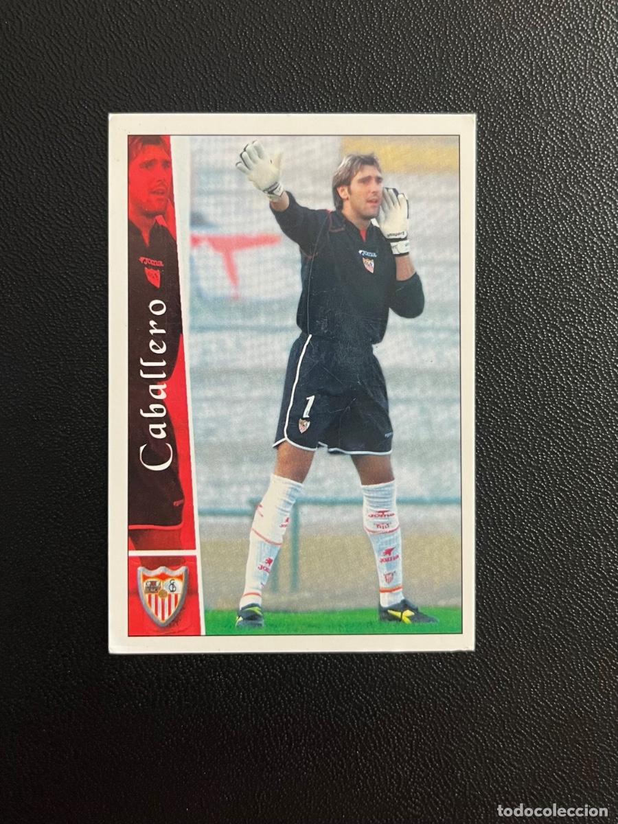 Cromos de f&uacute;tbol: 194 CABALLERO SEVILLA FC FICHAS DE LA LIGA PLUS 2002 2003 MUNDICROMO 02 03