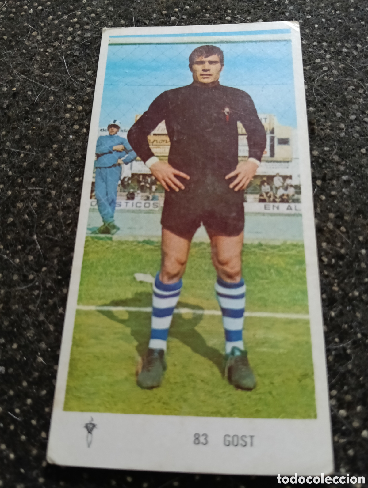 Cromos de f&uacute;tbol: N&deg; 83 Gost Celta de Vigo Ruiz Romero 1971-1972. 71-72. Nunca pegado