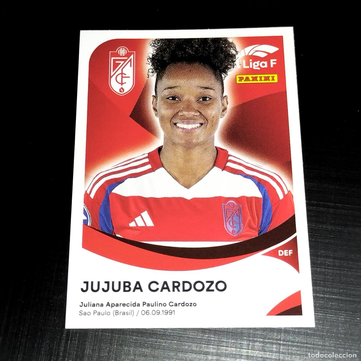 Cromos de f&uacute;tbol: 169 JUJUBA CARDOZO GRANADA CROMOS LIGA F FEMENINA PANINI 2024 2025 24 25