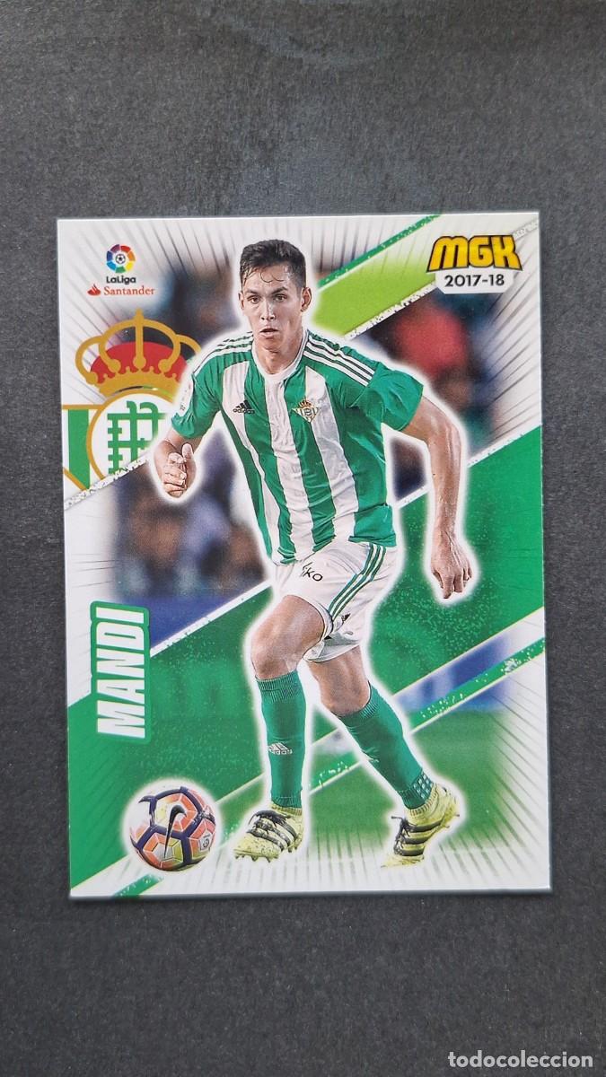 Cromos de Futebol: L1 MANDI REAL BETIS BALOMPIE 114 PANINI MEGACRACKS 2017 2018 17 18