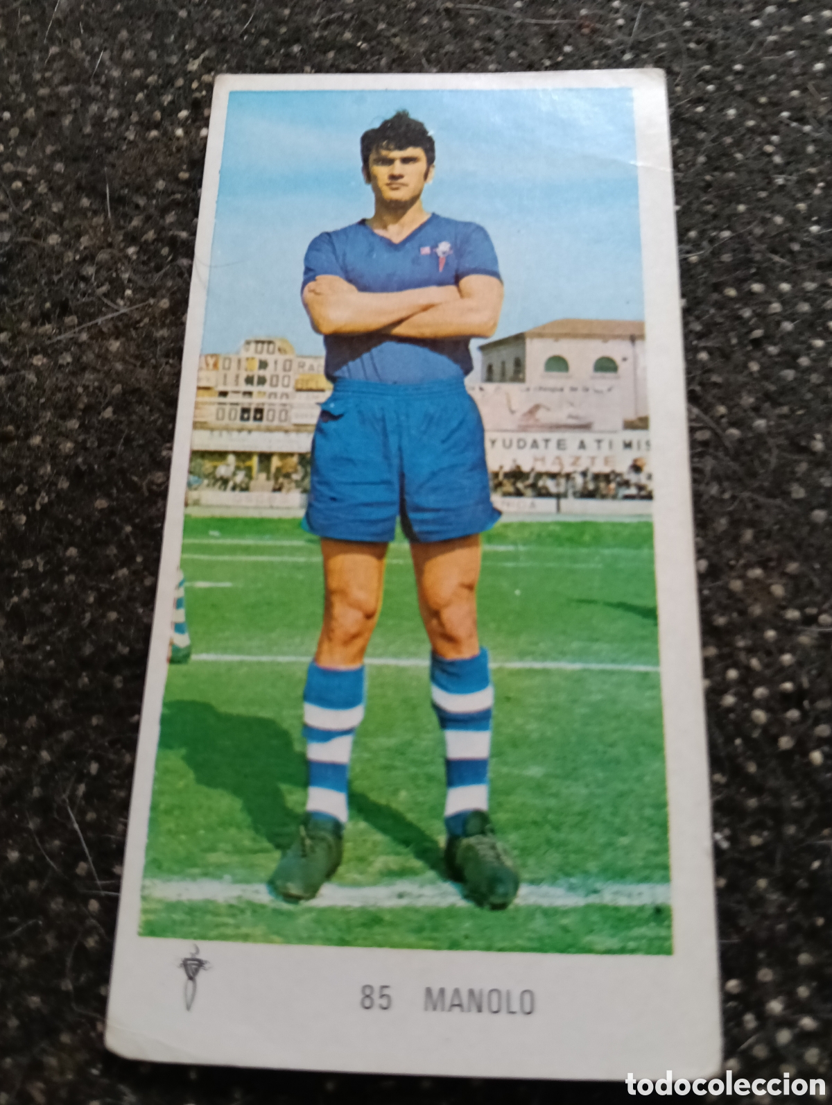 Cromos de Futebol: N&deg; 85 Manolo Celta de Vigo Ruiz Romero 1971-1972. 71-72. Nunca pegado