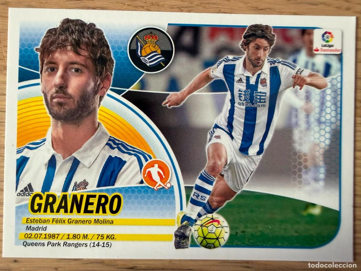 Football Stickers: 11B 11 B GRANERO REAL SOCIEDAD 16 17 2016 2017 LIGA SANTANDER COLECCIONES ESTE SIN PEGAR STICKER