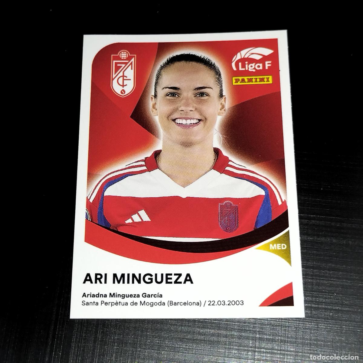Football Stickers: 172 ARI MINGUEZA GRANADA CROMOS LIGA F FEMENINA PANINI 2024 2025 24 25