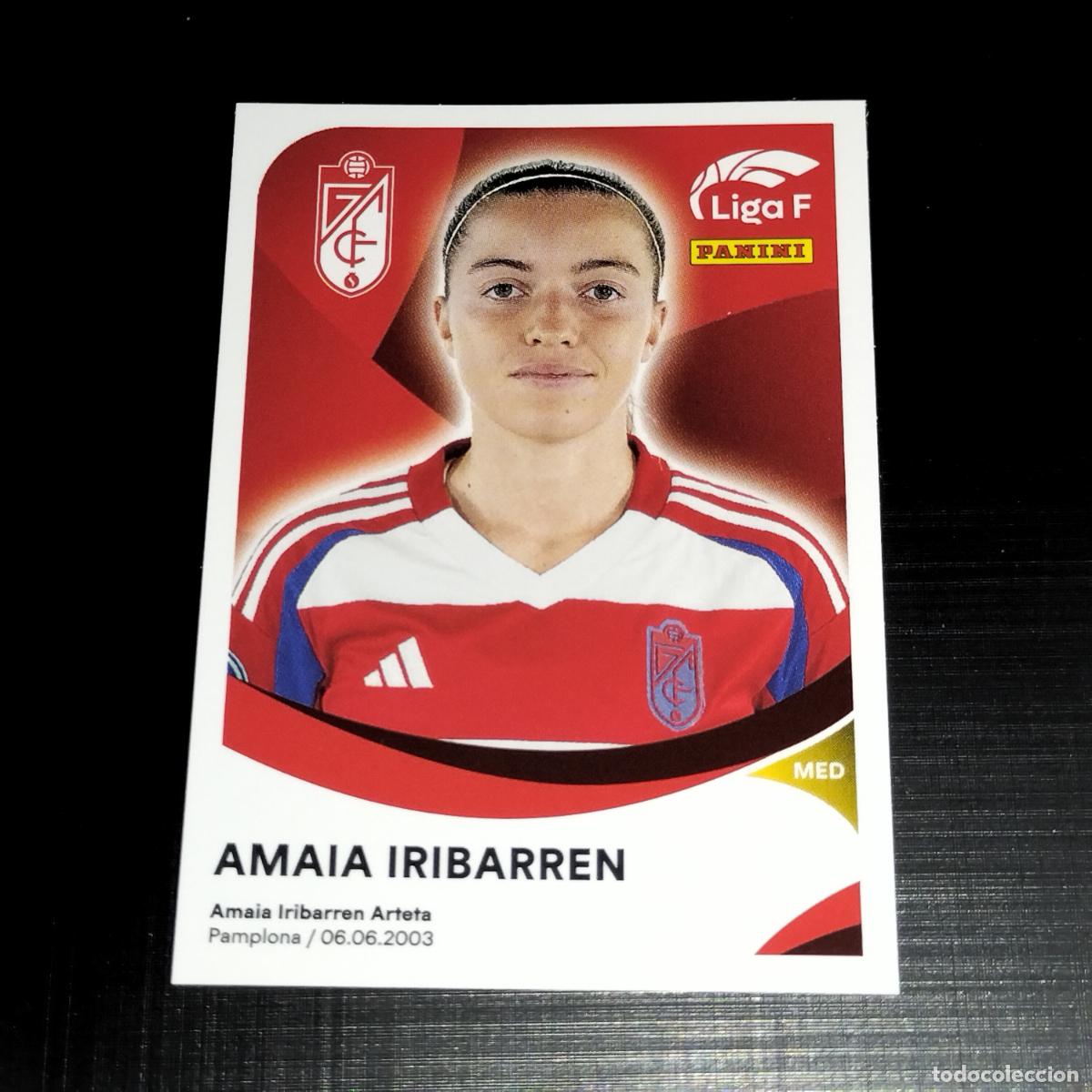 Figurine di Calcio: 173 AMAIA IRIBARREN GRANADA CROMOS LIGA F FEMENINA PANINI 2024 2025 24 25