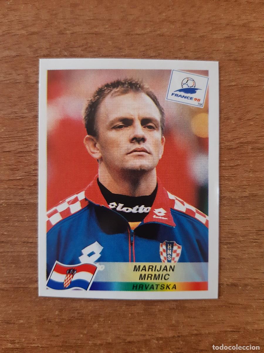 Figurine di Calcio: N&deg;551 Marijan Mrmic (Croacia) Mundial France 98 Francia 1998 PANINI. Nunca pegado, sin pegar