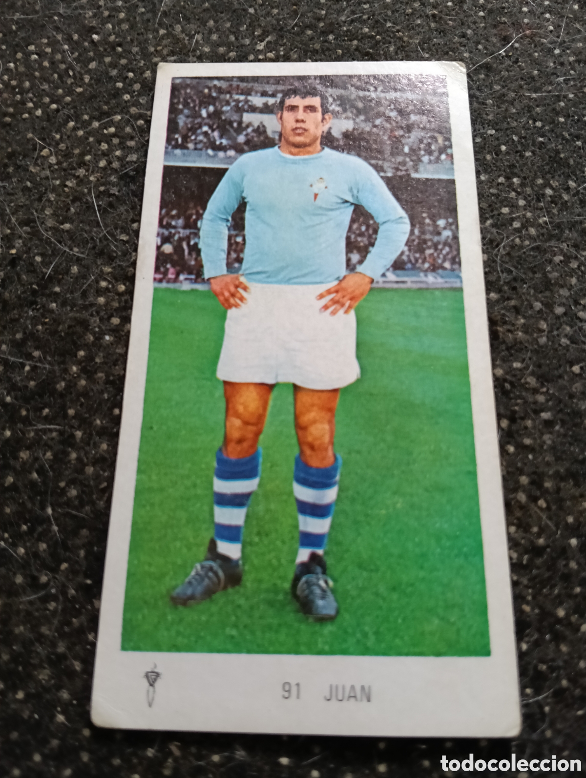 Figurine di Calcio: N&deg; 91 Juan Celta de Vigo Ruiz Romero 1971-1972. 71-72. Nunca pegado