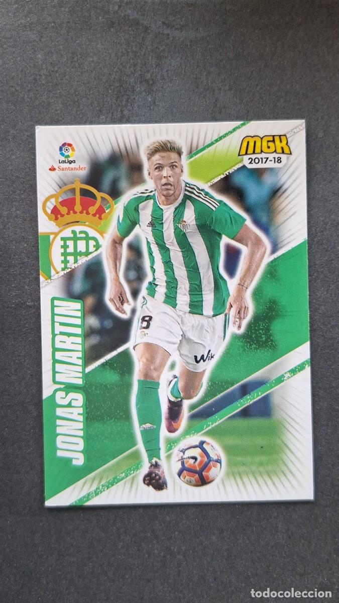 Figurine di Calcio: L1 JONAS MARTIN REAL BETIS BALOMPIE 120 PANINI MEGACRACKS 2017 2018 17 18