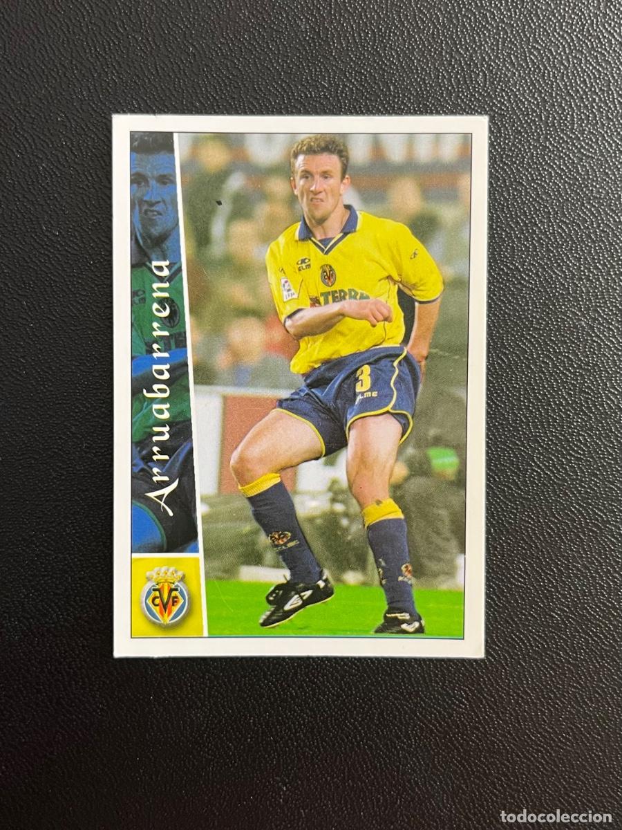 Figurine di Calcio: 384 ARRUABARRENA VILLARREAL CF FICHAS DE LA LIGA PLUS 2002 2003 MUNDICROMO 02 03