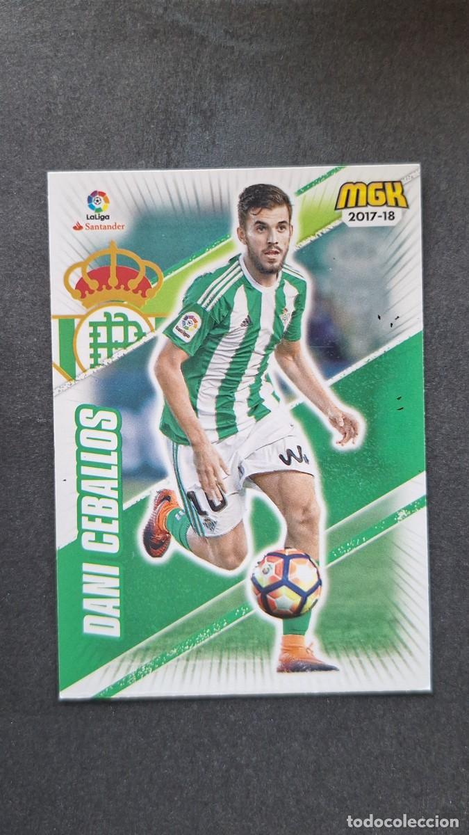 Figurine di Calcio: L1 DANI CEBALLOS REAL BETIS BALOMPIE 122 PANINI MEGACRACKS 2017 2018 17 18