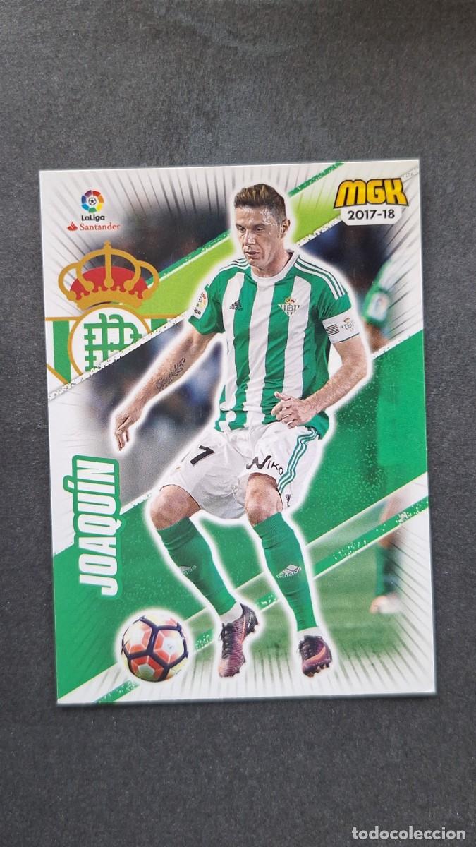 Figurine di Calcio: L1 JOAQUIN REAL BETIS BALOMPIE 123 PANINI MEGACRACKS 2017 2018 17 18