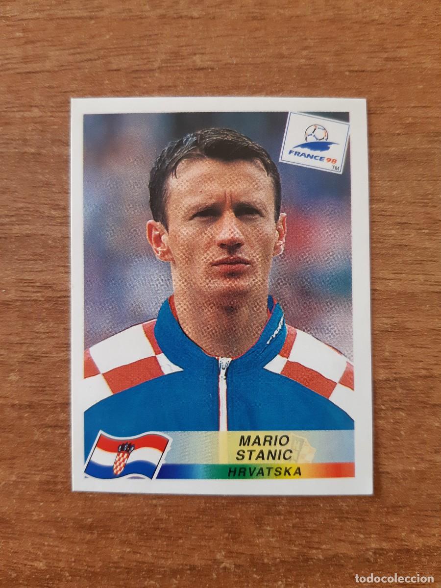 Figurine di Calcio: N&deg;543 Mario Stanic (Croacia) Mundial France 98 Francia 1998. Nunca pegado, sin pegar