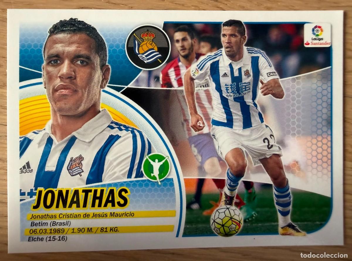 Figurine di Calcio: 13B 13 B JONATHAS REAL SOCIEDAD 16 17 2016 2017 LIGA SANTANDER COLECCIONES ESTE SIN PEGAR STICKER