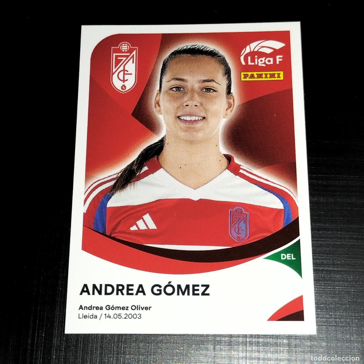 Cromos de f&uacute;tbol: 179 ANDREA GOMEZ GRANADA CROMOS LIGA F FEMENINA PANINI 2024 2025 24 25